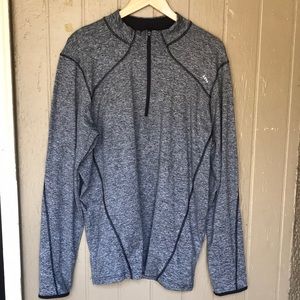 Sodo grey zip up pullover